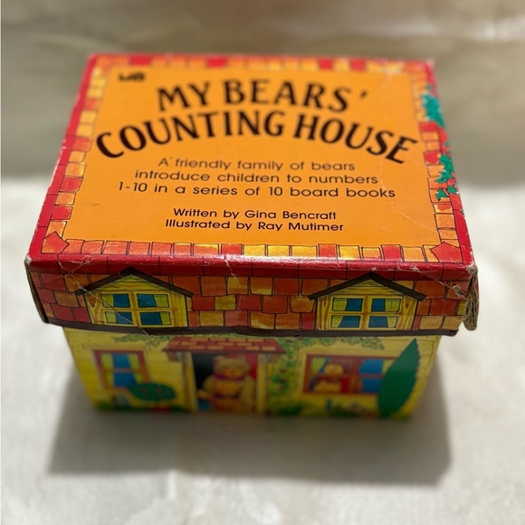 Vintage My Bear Counting House Book Box Set - Picture 2 of 6